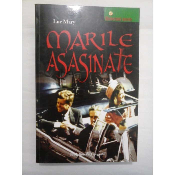 MARILE ASASINATE - LUC MARY MARILE ASASINATE - LUC MARY